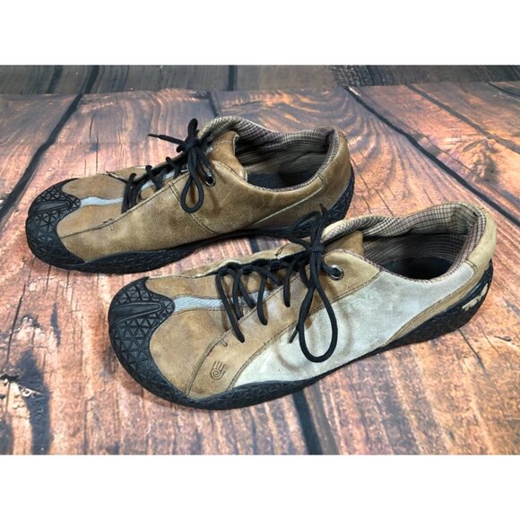 Teva Mush 6587 Leather Lace Up Anti-Slip Shoes Brown Mens  9 / 42 (x5b - Picture 2 of 11